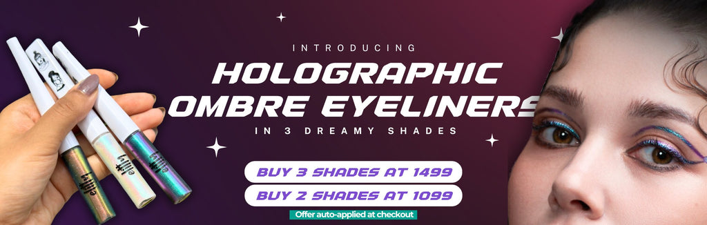 Holographic eyeliner