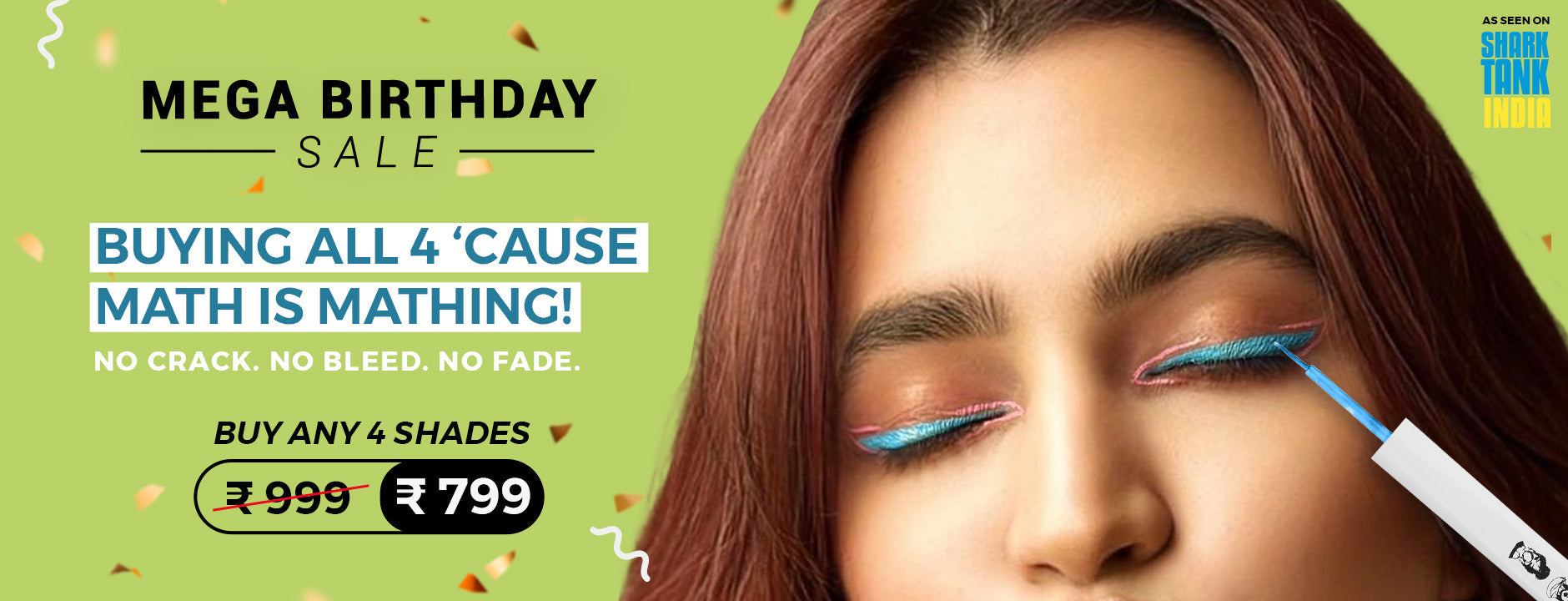 4 Coloured Eyeliners @ 799