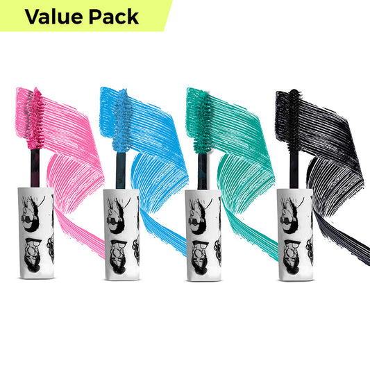 Elitty Fab Four Mascara Combo - 5ml Each