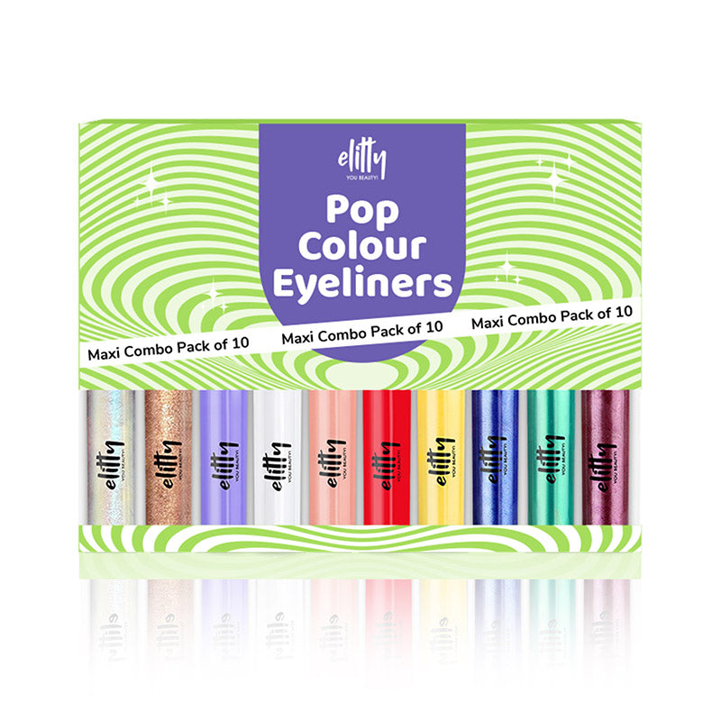 Maxi Combo of Eyeliners- Pack of 10