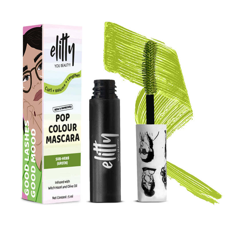 Green Coloured Mascara