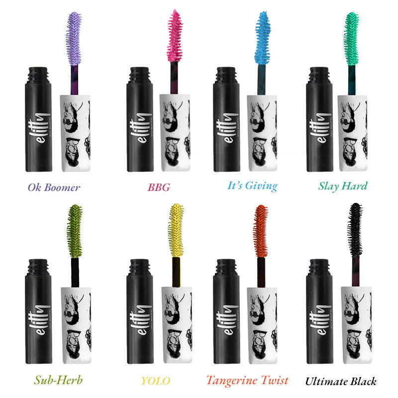 Colour Splash Mascara Combo - 8 Stunning Colors - 5Ml Each