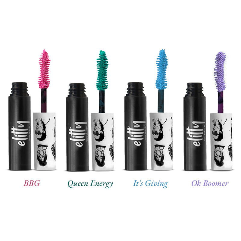 Marine Mermaid Muse Pack of 4  Mascara Combo - 5ml Each