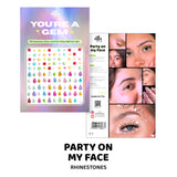 Rhinestones  -  Multicoloured/Party On My Face