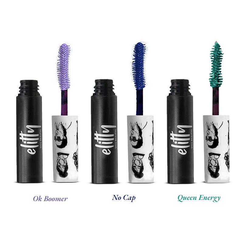 Mermaid Mascara Pack of 3 Combo - 5Ml Each