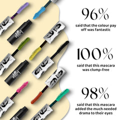 Colour Splash Mascara Combo - 8 Stunning Colors - 5Ml Each