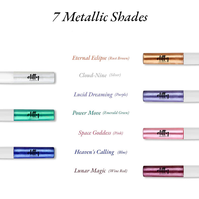 Infinite Eyeliner Combo (Matte/Metallic/Holographic/ Glitter) - Pack of 36