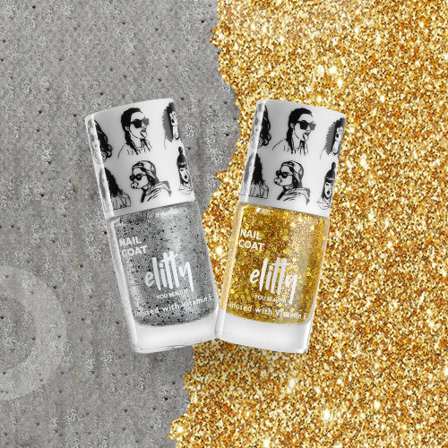 Elitty Nail Polish Combo - Party -Pack of 2
