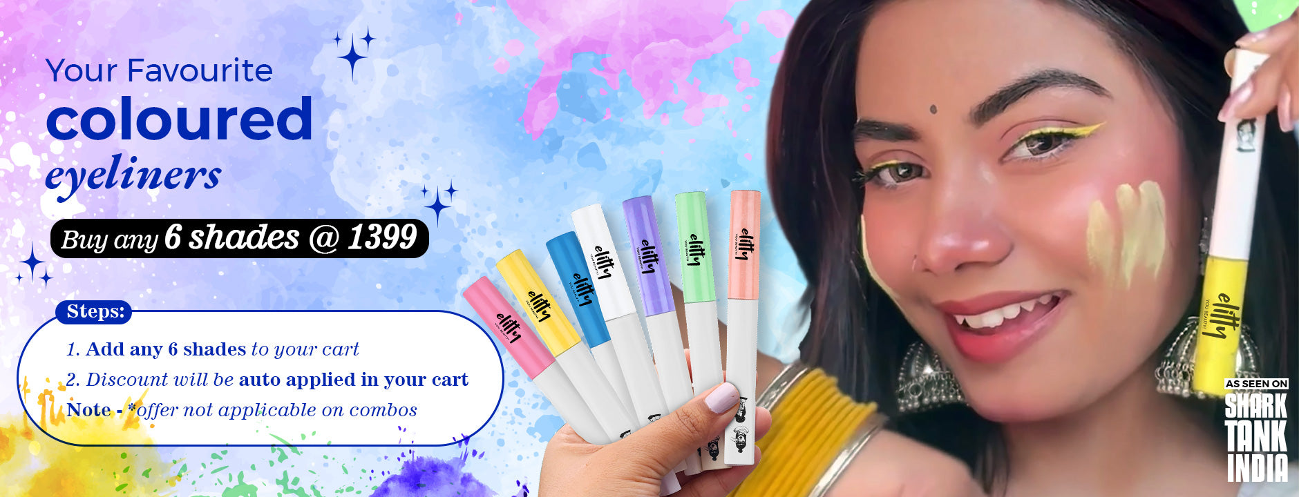 Elitty | Seen on Shark Tank | One Stop Shop For Vibrant Colour Cosmeti ...