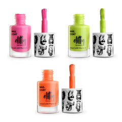 Elitty Nail Polish Combo- Matte -Pack of 3