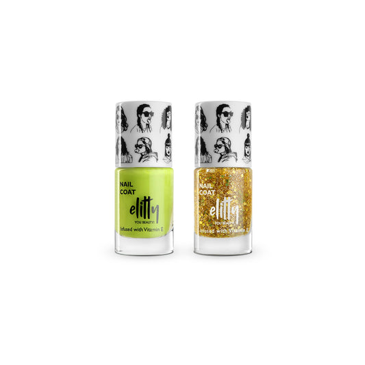 Elitty Nail Polish Combo - Hustling - Pack of 2