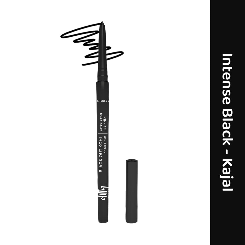 Ultimate Black Combo (Black eyeliner, Mascara, Kajal) - Pack of 3