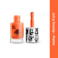 Elitty Nail Polish Combo- Matte -Pack of 3