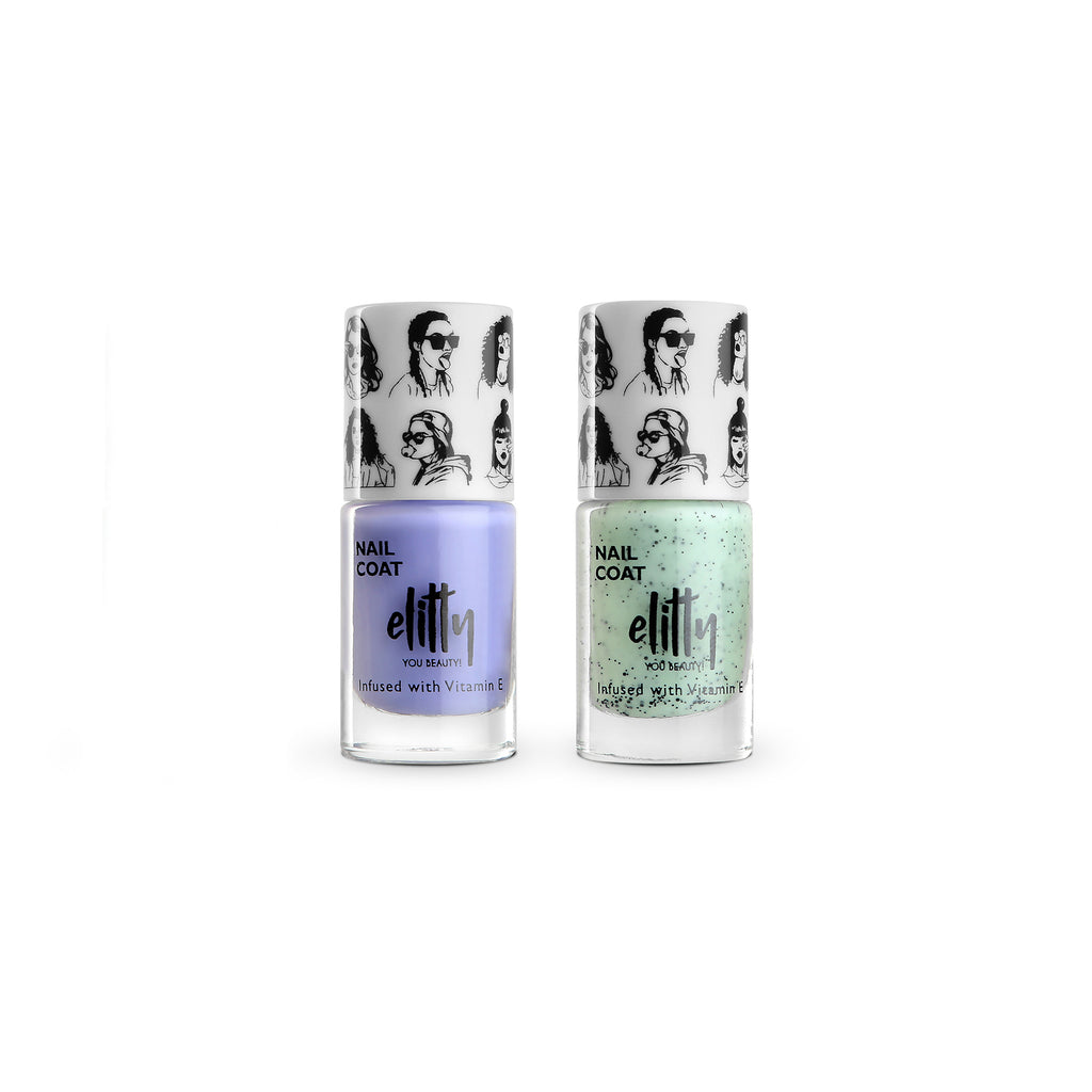 Elitty Nail Polish Combo -Dripping - Pack of 2