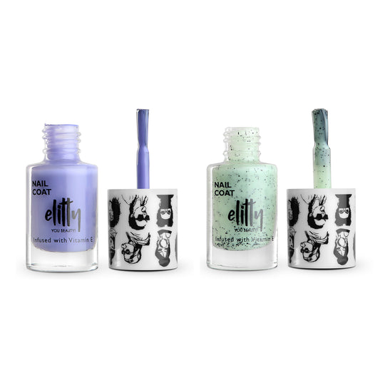 Elitty Nail Polish Combo -Dripping - Pack of 2