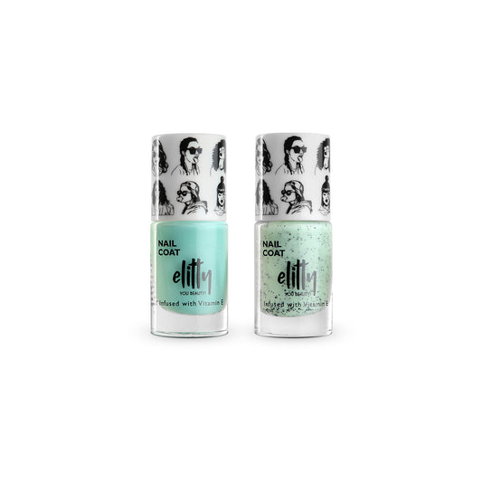 Elitty Nail Polish Combo -Dashing - Pack of 2