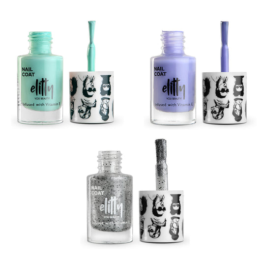 Elitty Nail Polish Combo -Dawning - Pack of 3