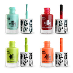 Elitty Nail Polish Combo -Slaying - Pack of 4