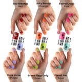 Elitty Nail Polish Combo -Thriving -Pack of 6