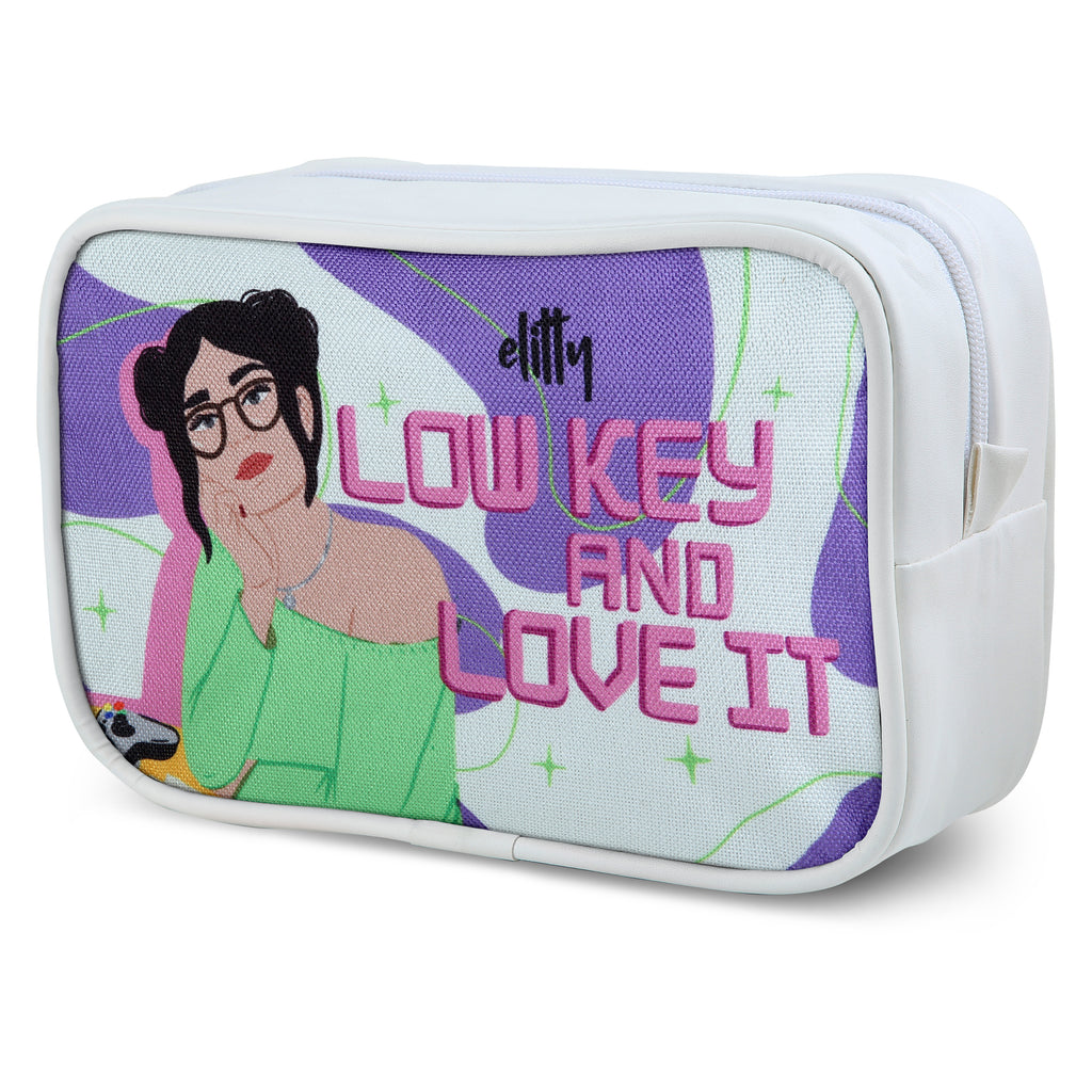 Elitty Lowkey Travel  Makeup Pouch