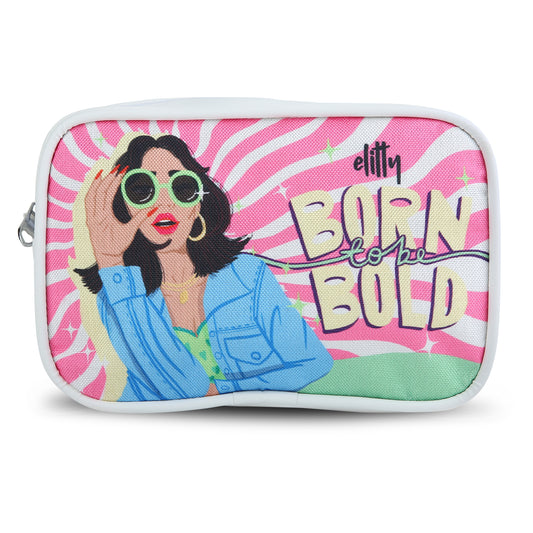 Elitty Bold Travel Makeup Pouch