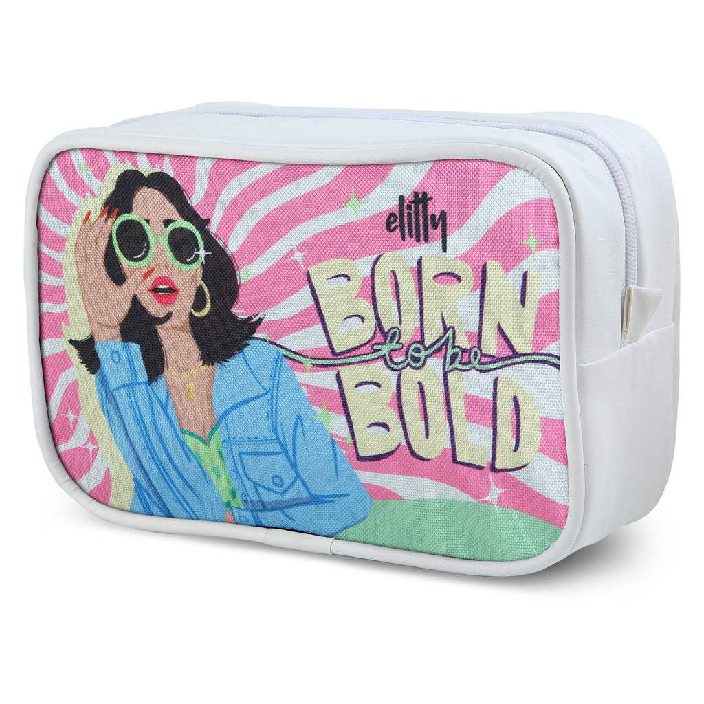 Elitty Bold Travel Makeup Pouch